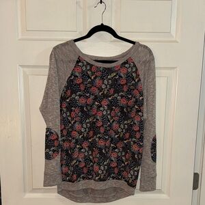 Floral Patterned Women's Top